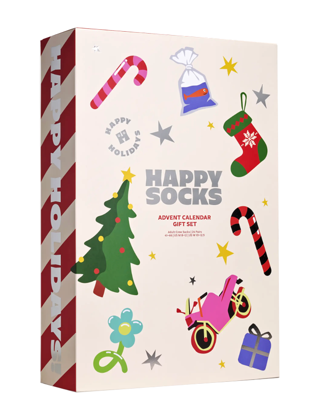 Adventskalender Socken Happy Socks