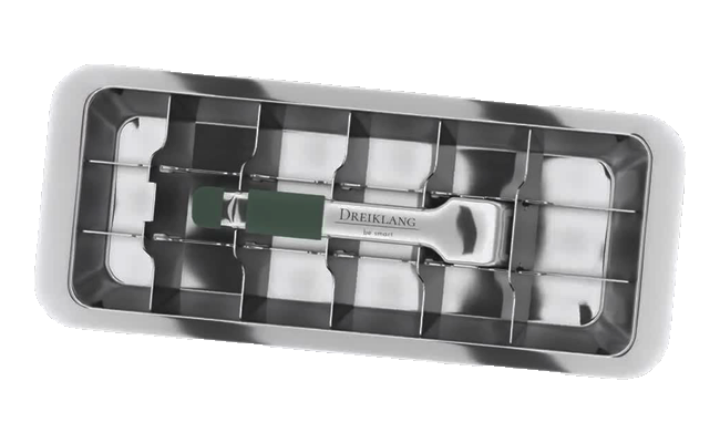 Edelstahl-Eiswürfelform 