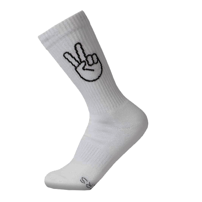 Socken Peace Handball Sport Sportsocken Cool